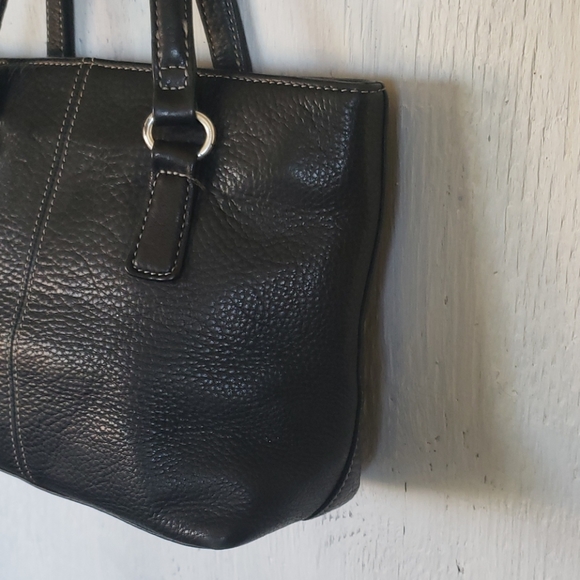 Fossil black pebble leather small handbag - Picture 2 of 7